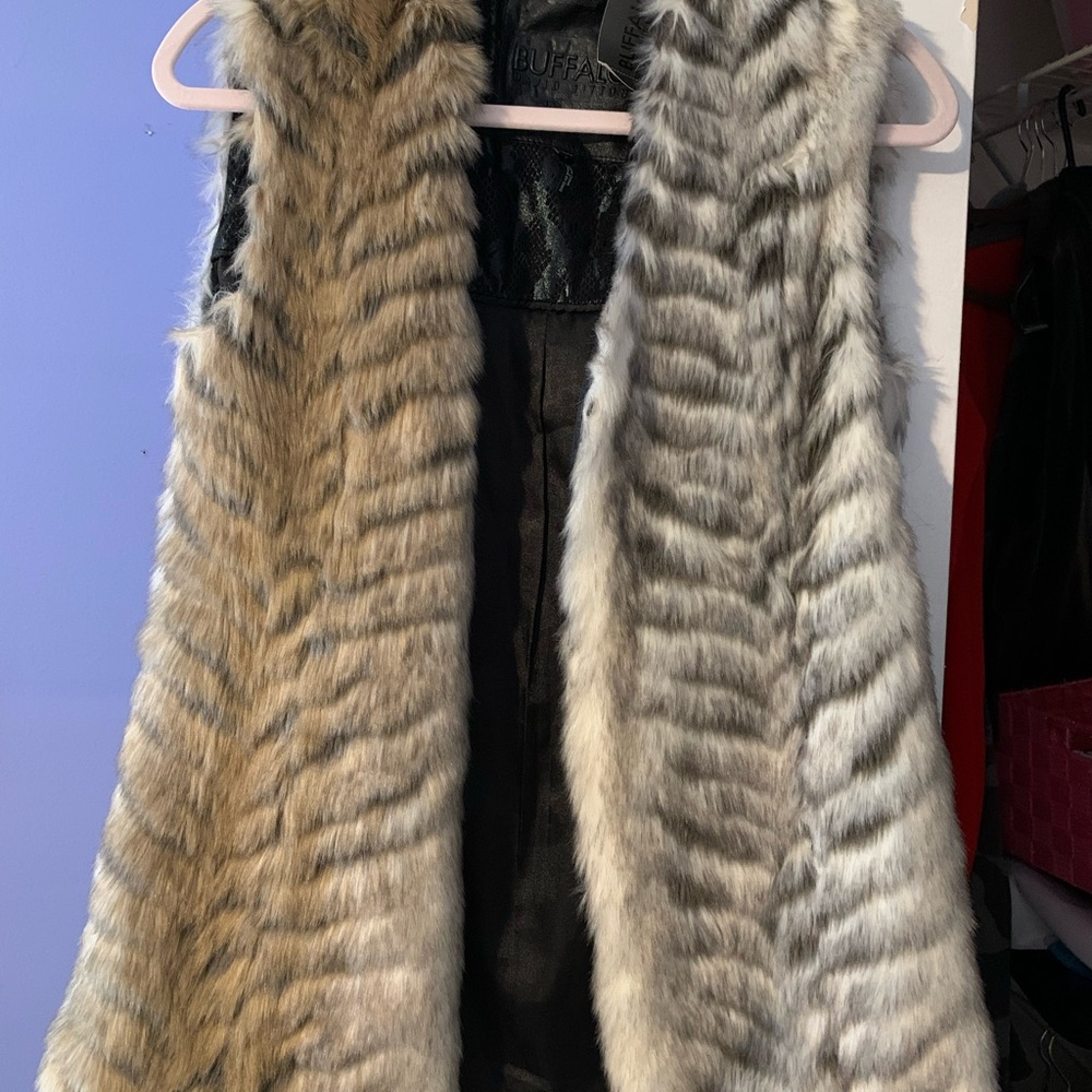 Buffalo David Bitton Faux Fur Vest